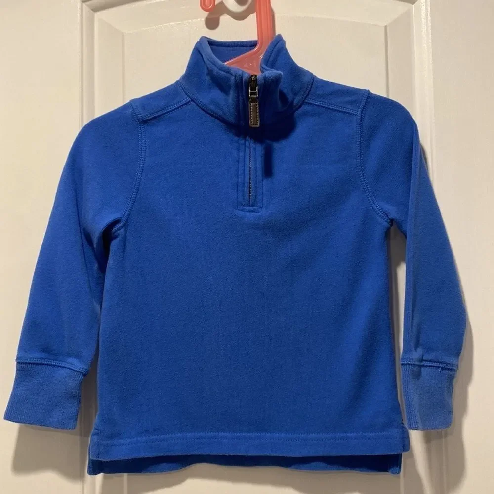 Crewcuts  Quarter Zip cotton sweater Size 2